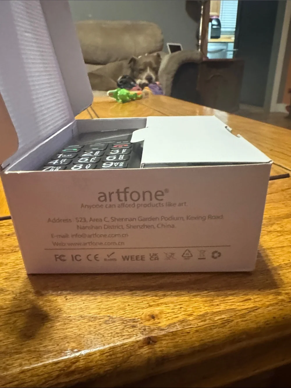 Black Basic Mobile Phone with Large Buttons